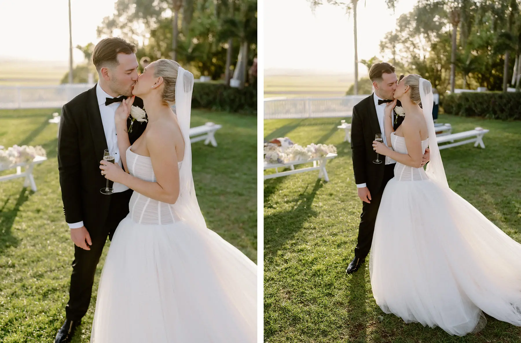 A champagne kiss above the cane fields, Botanica Plantation House