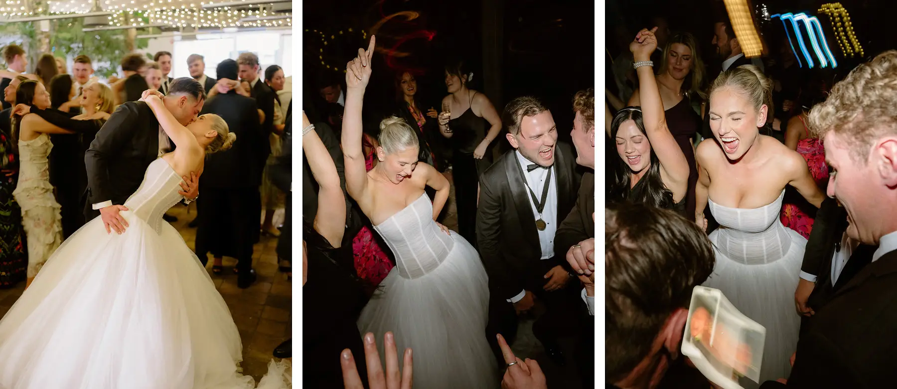 The dance floor at full tilt, Botanica Plantation House