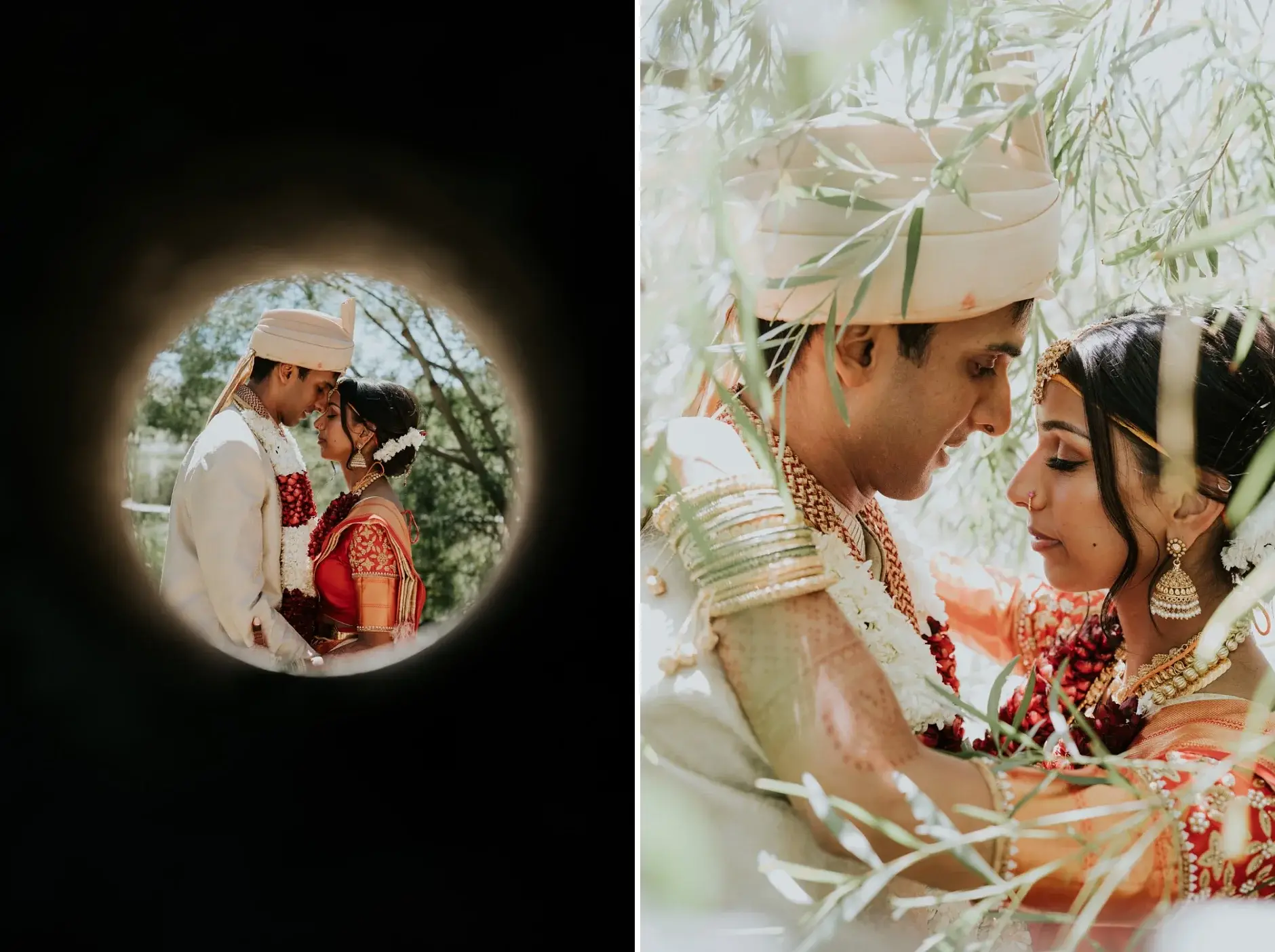 A ring-lit portrait, and the two of them close together, Sydney