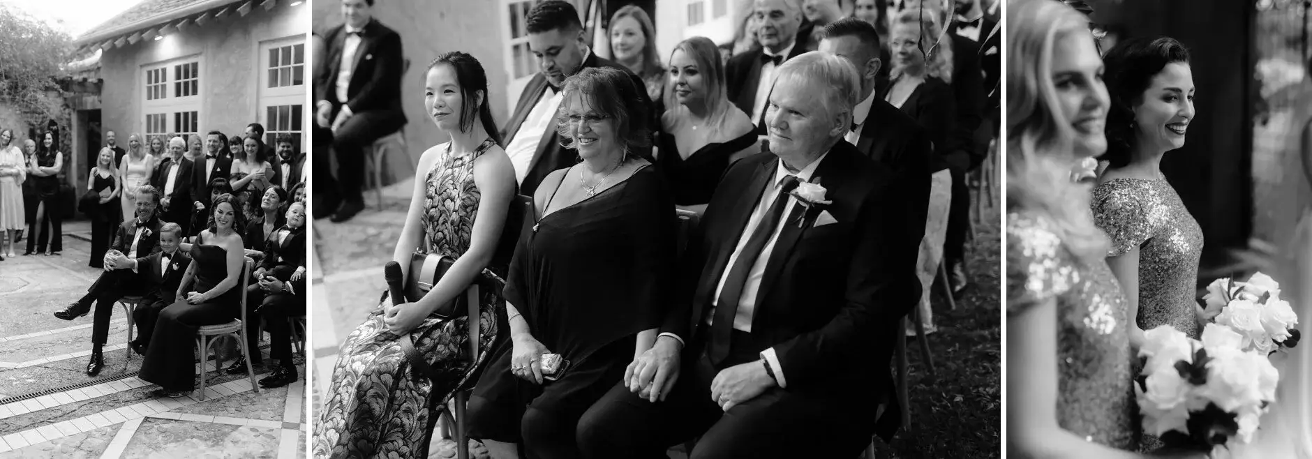 Guests watching the ceremony, Deux Belettes