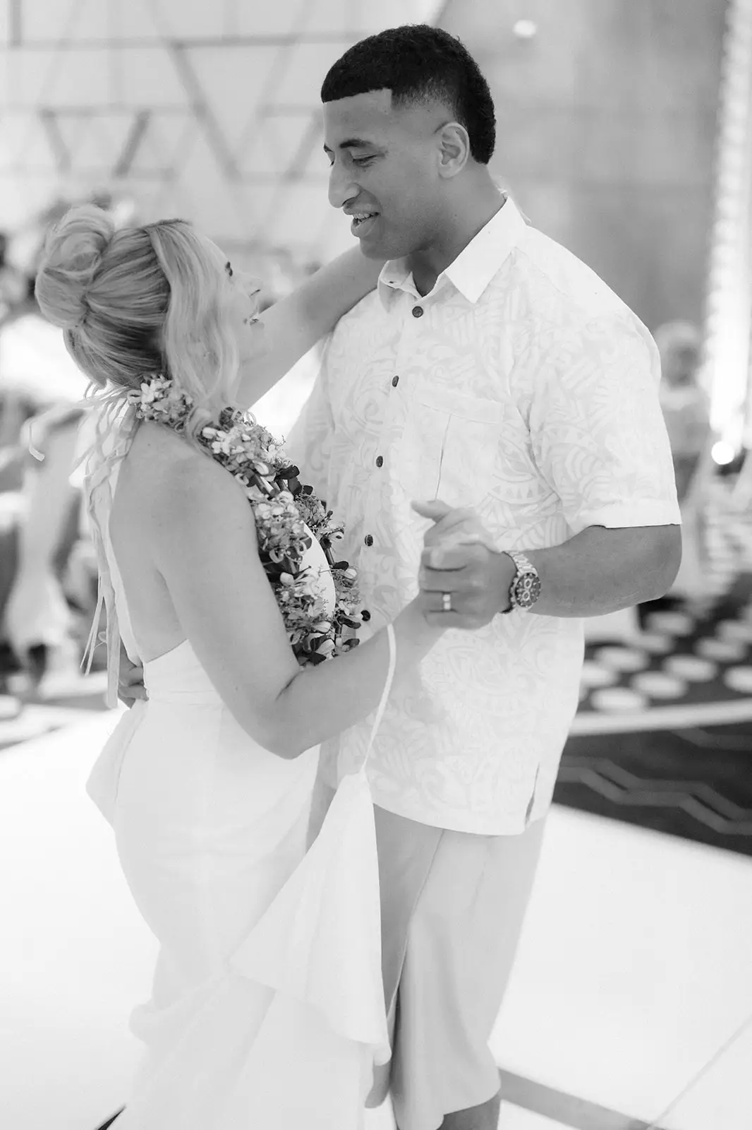 The first dance at the Crowne Plaza, Nadi Bay, Fiji