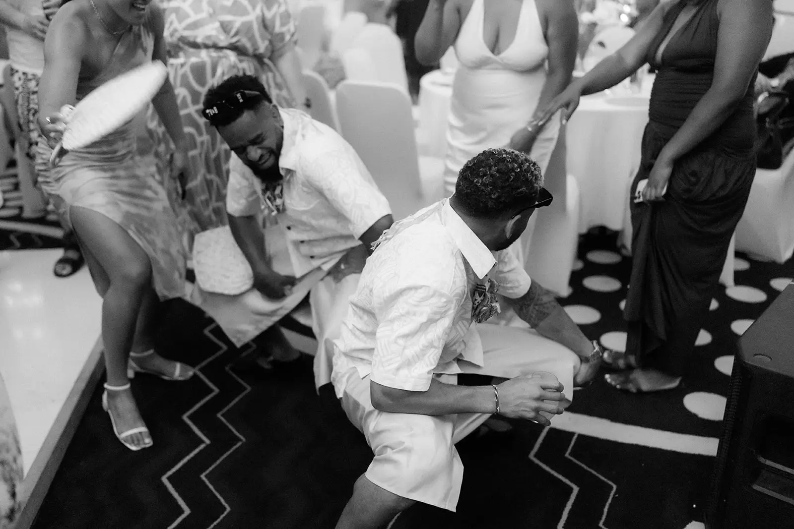 Guests dancing late into the night, Nadi Bay