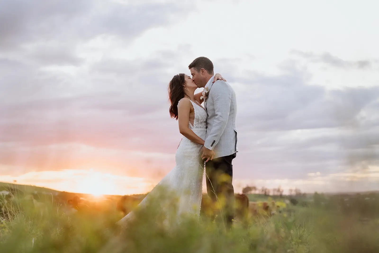 A kiss in the long grass as the sun drops behind the hills, Forget Me Not
