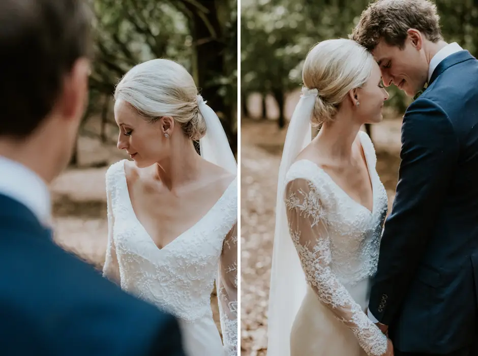 Two quiet portraits of Jessica and Jarrod together, Goremans Road