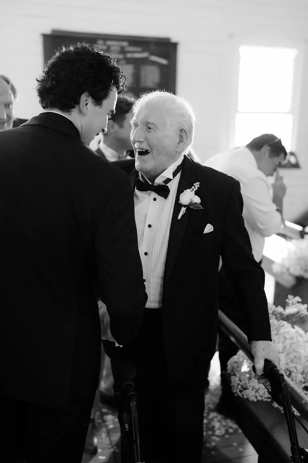 An embrace after the ceremony, Newrybar
