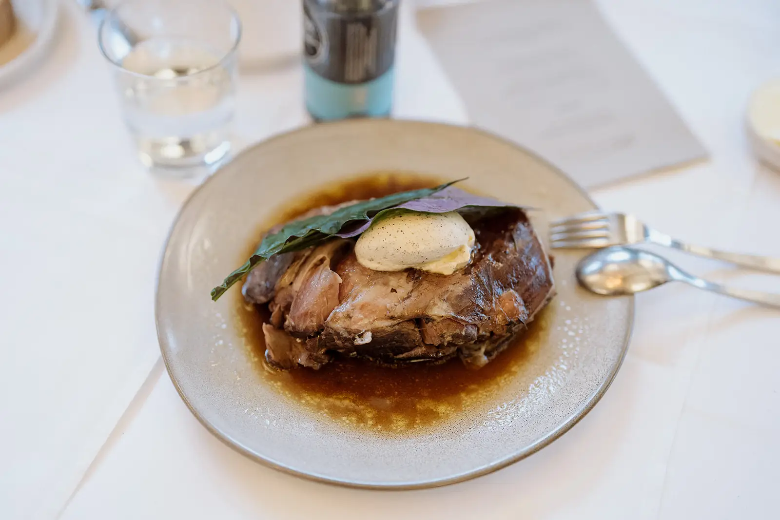 Dinner service at Harvest restaurant, Newrybar