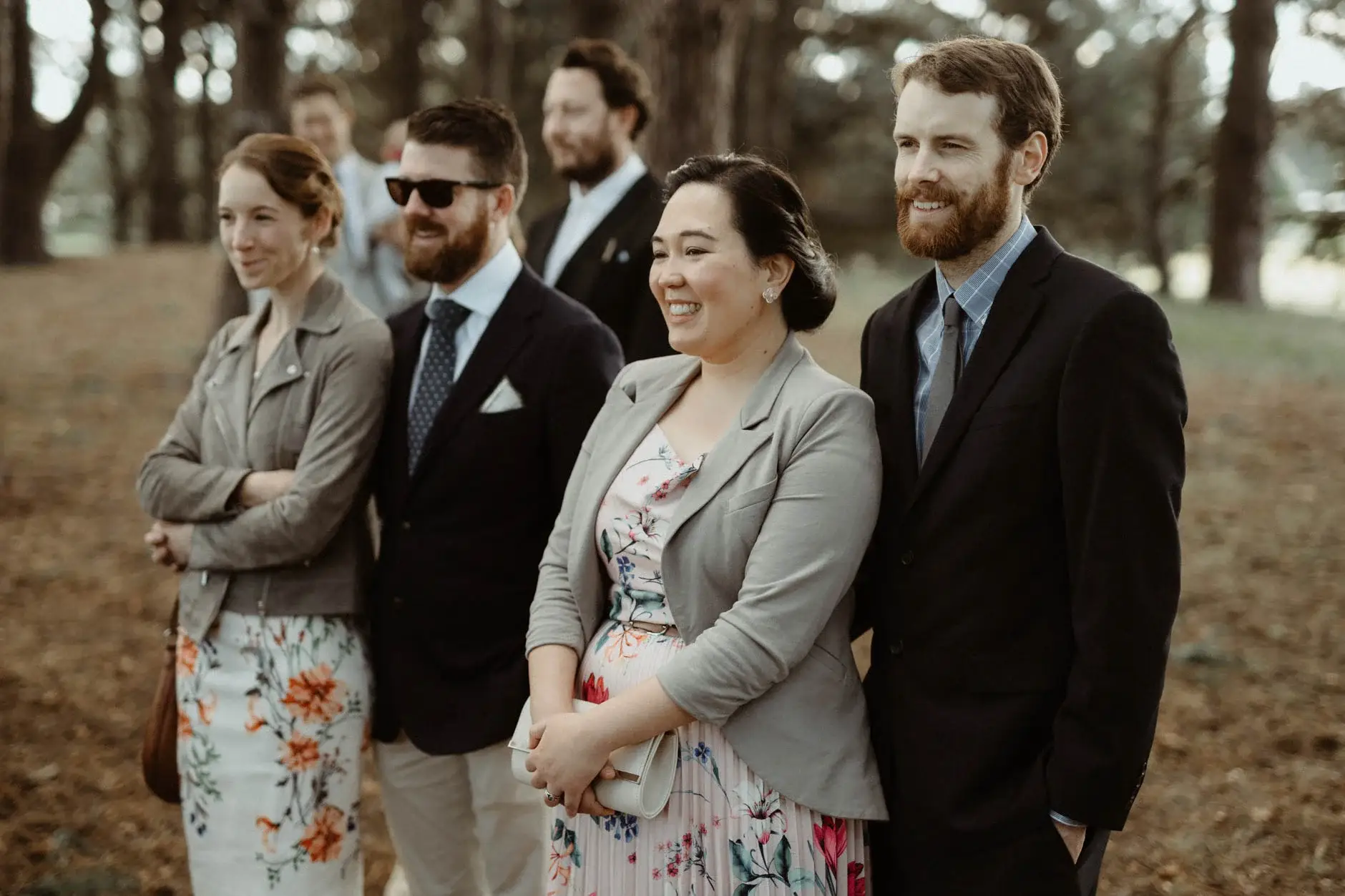 Family watching the ceremony, Centennial Park