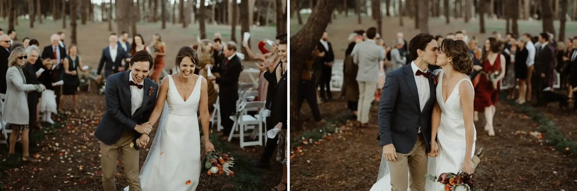 Hugs and congratulations after the ceremony, Centennial Park