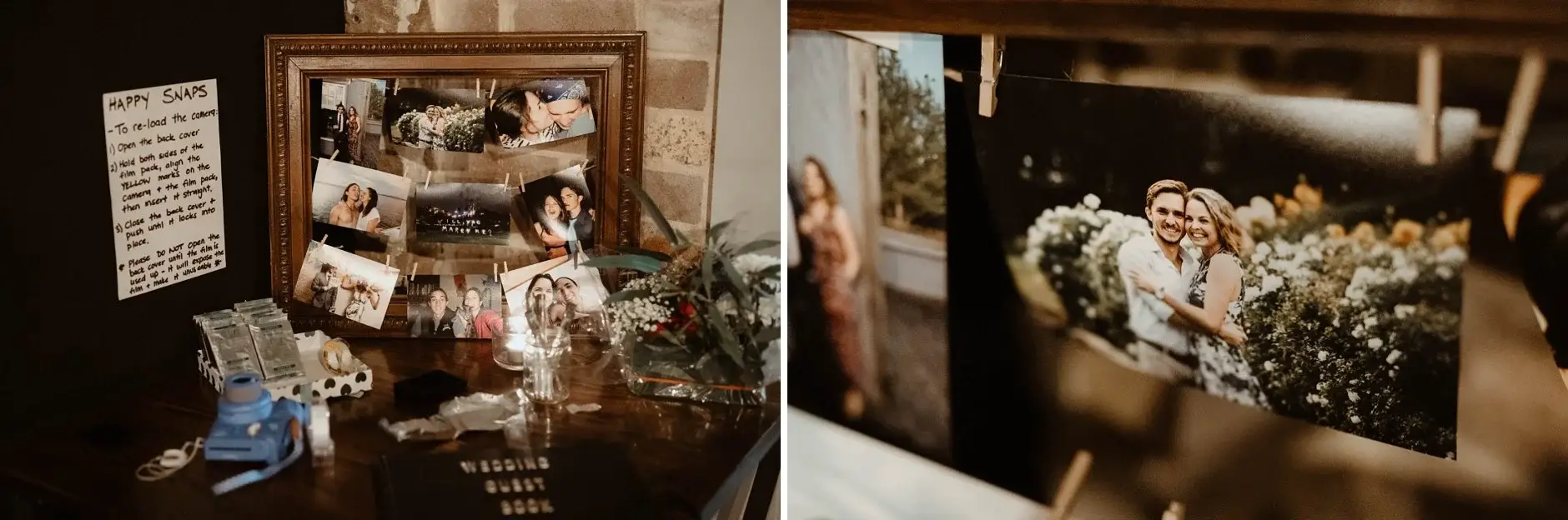 The memory table of family wedding photographs, Cake & Wine, Redfern