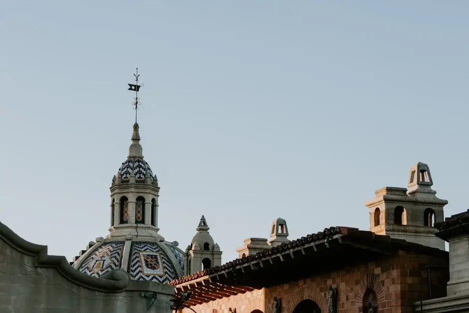 The domed tower of the Mission Inn, Riverside
