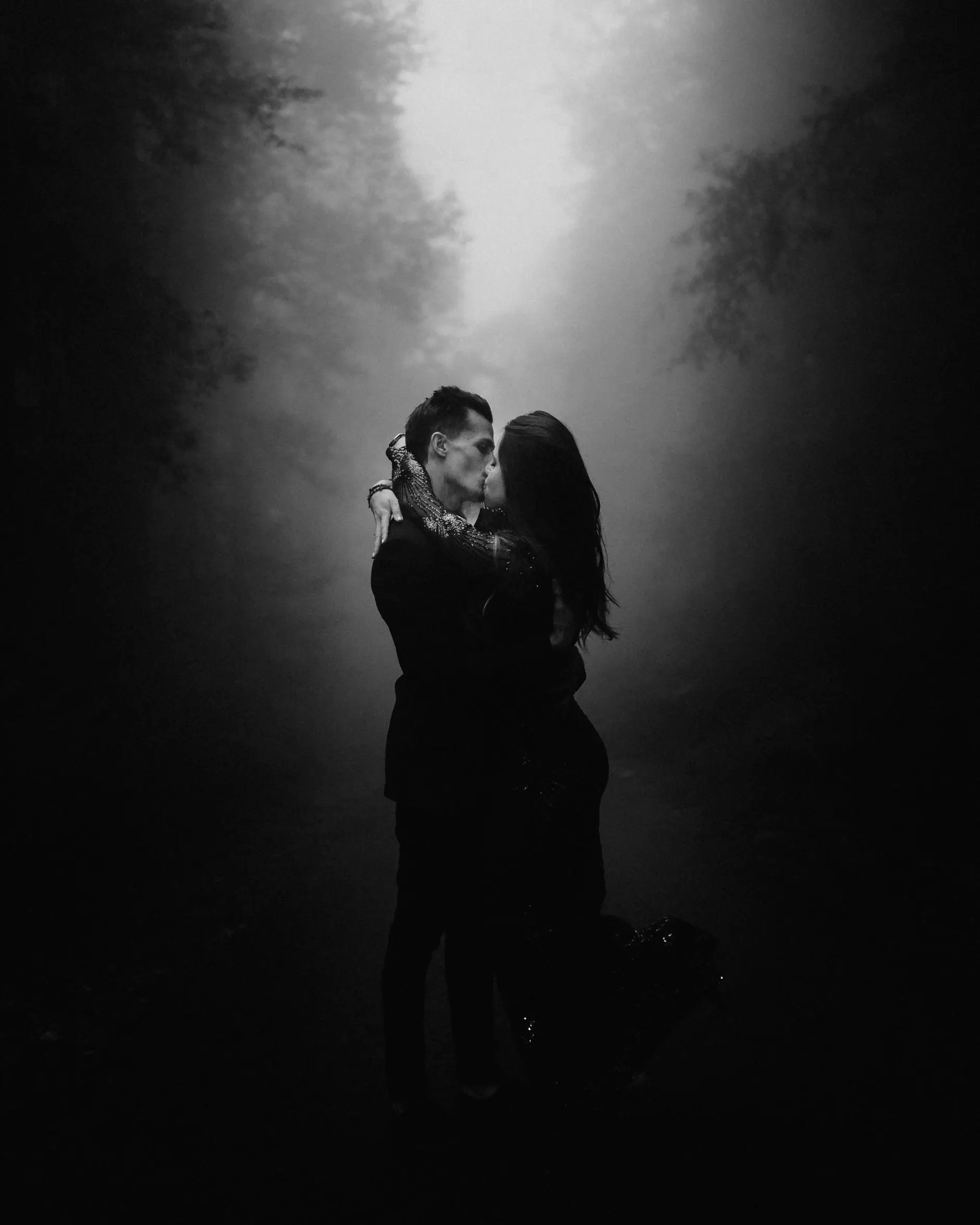 An embrace in the fog, New England National Park