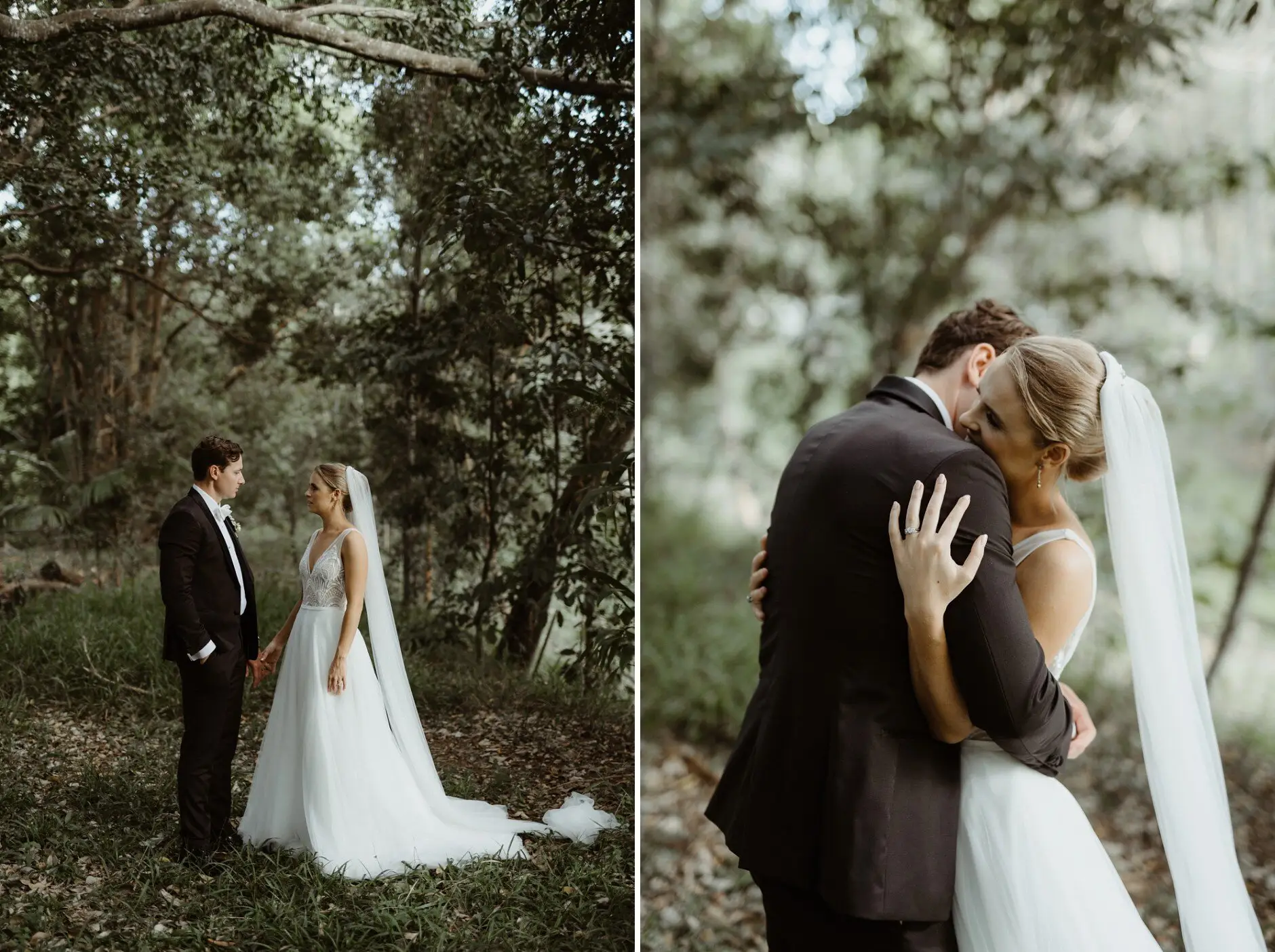 A quiet moment between Clair and James in the grove