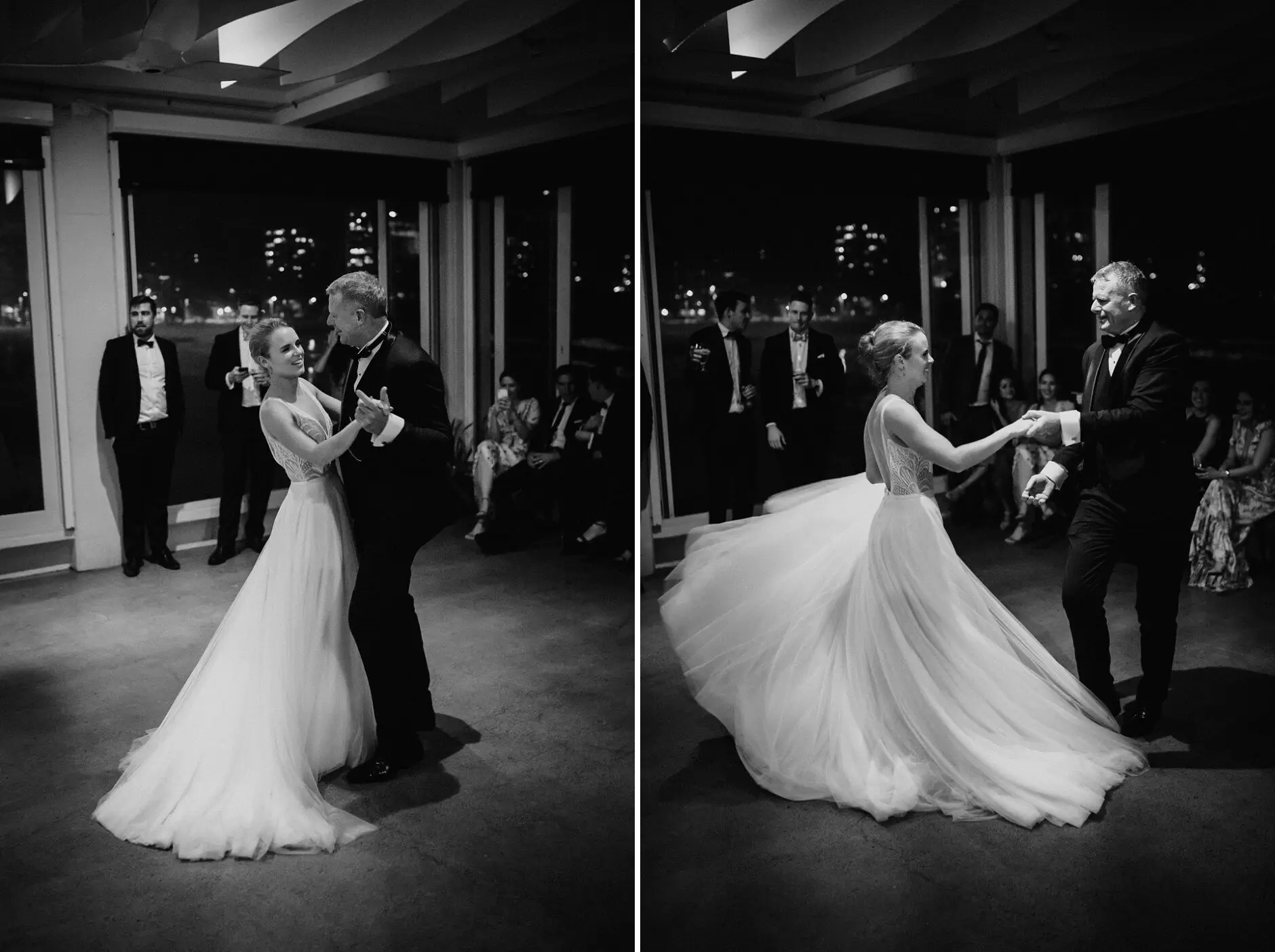 The first dance at Rick Shores, Burleigh Heads